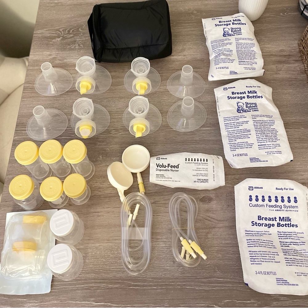 Medela and Abbott Breastfeeding Supplies